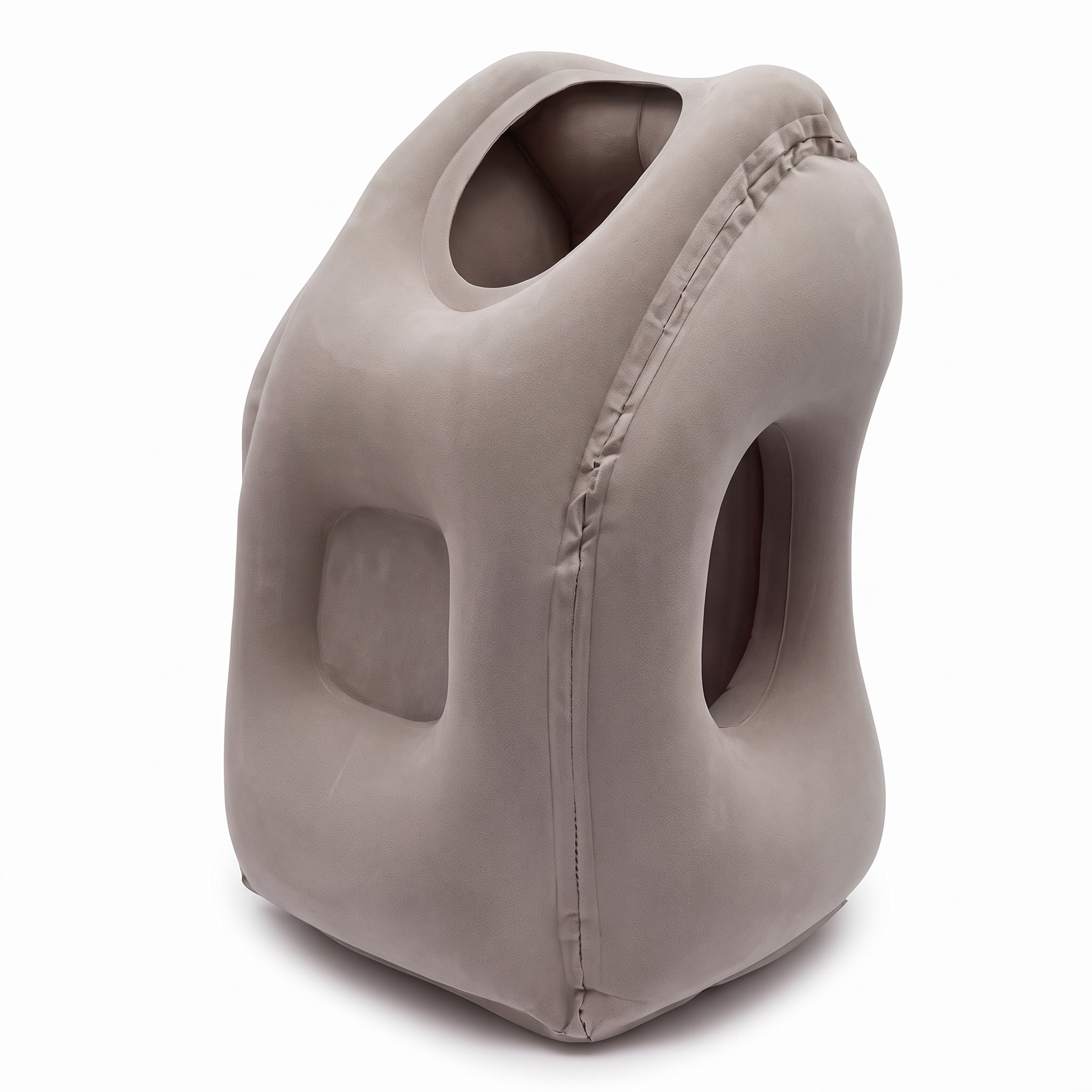 NapHug inflatable travel pillow, front view