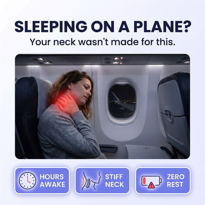 Sleeping on a plane? Your neck wasn't made for this