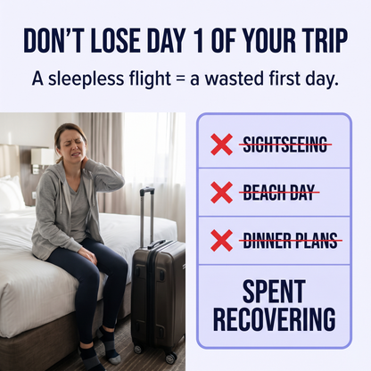 Don't lose day 1 of your trip